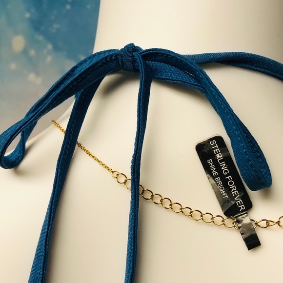 NEW BCBG SEXY HALTER TOP BODY SUIT WITH STRAPPY BACK IN BRILLIANT BLUE - Picture 11 of 16